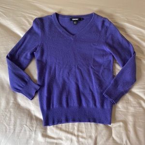 DKNY - Purple Cashmere Sweater